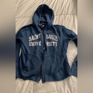 Saint Louis University zip-up hoodie